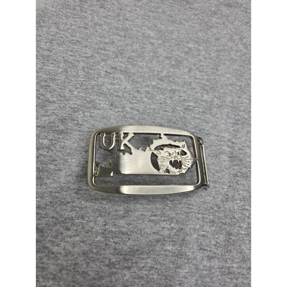 University of Kentucky Wildcats Artisan Cut Out UK Belt Buckle